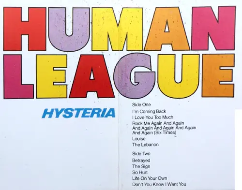 The Human League - Hysteria (1984)